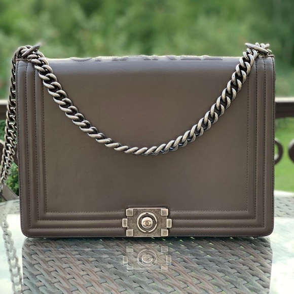 CHANEL Handbags - Chanel Large Le Boy Bag CHANEL Handbags - Chanel Large Le Boy Bag